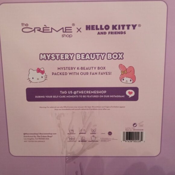 Hello Kitty and Creme Shop Mystery Beauty Box - Unopened - Picture 3 of 4